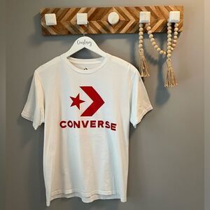 Converse white and red T-shirt Size XS